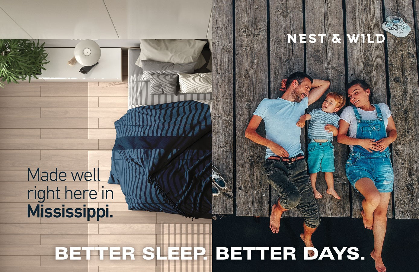 Our Story The Nest & Wild Mattress Mattress Company Tupelo, MS
