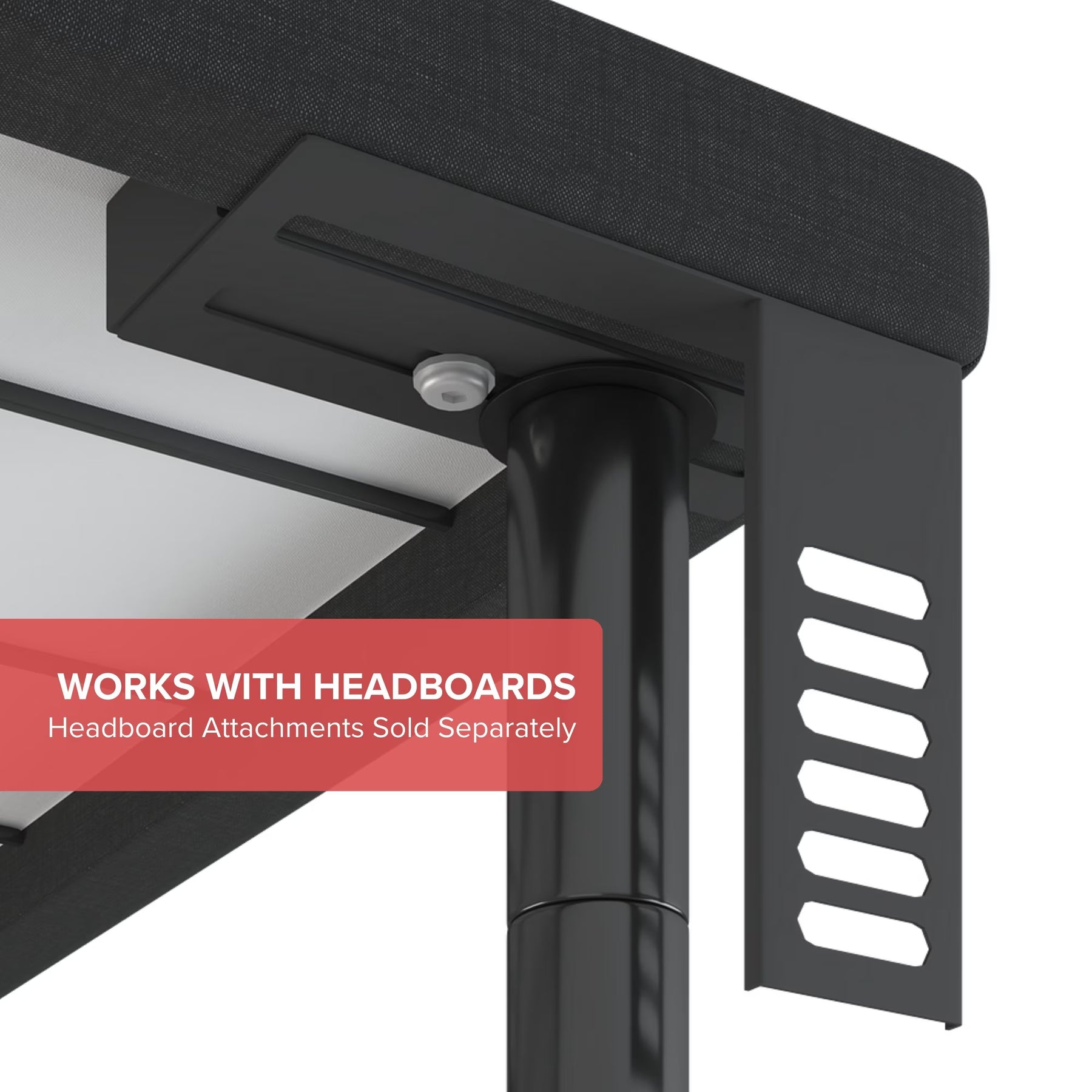 N&W HD Riser Frame Headboard Brackets